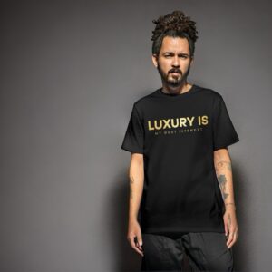 Prologue Luxury Is My Best Interest Graphic Tee (Black)